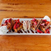 Waffle · Add topping for an additional charge.