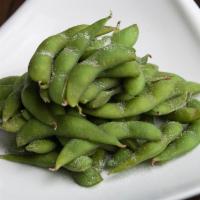 A6 Edamame · Lightly salted steamed Japanese soybean.