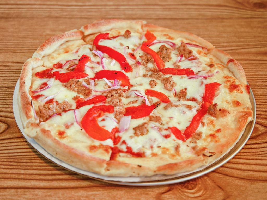 Chris' Pizza · Healthy · Vegetarian · Mediterranean · Greek · Dinner · Pizza · Italian
