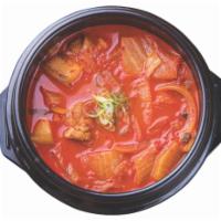 42. Kimchi Soup  · Spicy Korean stew with kimchi and pork.