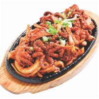 58. Spicy Baby Octopus · Spicy stir-fried baby octopus. 