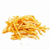 Seasoned Fries · Gluten-free and vegan.