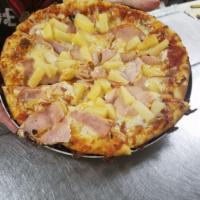 Hawaiian Pizza · Pineapple and Canadian bacon.