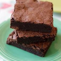 Fudge Brownie · Rich and fudgy deep chocolate brownies.