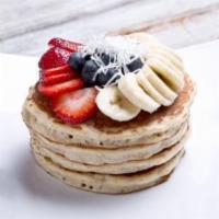  PH Loaded Pancakes · Non-GMO whole grain whey protein pancakes with your choice of fruit: bananas, coconut, blueb...