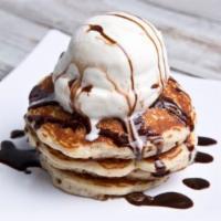  Froyo Pancakes · Non-GMO whole grain whey protein pancakes topped with protein frozen yogurt and sugar free c...