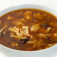 Hot and Sour Soup · Without meat.