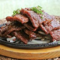 B1. L.A. Galbi · Marinated beef ribs in a special house sauce.