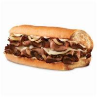 Peppercorn Steak Sub · Comes with provolone, sauteed onions and peppercorn sauce.