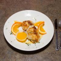 Stuffed Flounder · Served with Lump Crabmeat Stuffing