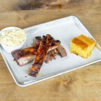 Rib Tips · Partial cut from Spareribs, smoked with our secret rub along with the glaze make it amazingl...