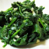 Sauteed Baby Spinach · 