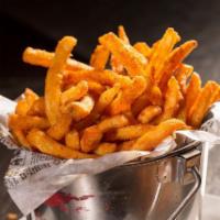 Landmark Fries · With house seasoning