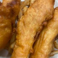 Fish and Chips Dinner · 