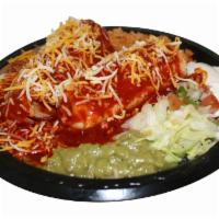 18. Two Tamales Combination Plate · Served with rice and beans.