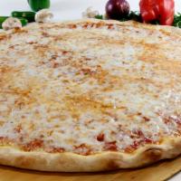 Plain Pizza Slice (Neapolitan) · Pizza comes with mozzarella,  tomato sauce, and oregano.