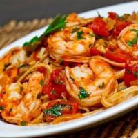 Shrimp Marinara · Shrimp cooked in our marinara sauce and served with a side of bread. My favorite pasta which...