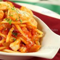 Calamari Marinara · We only serve the tubes without any tentacles in our signature marinara sauce. Comes with a ...