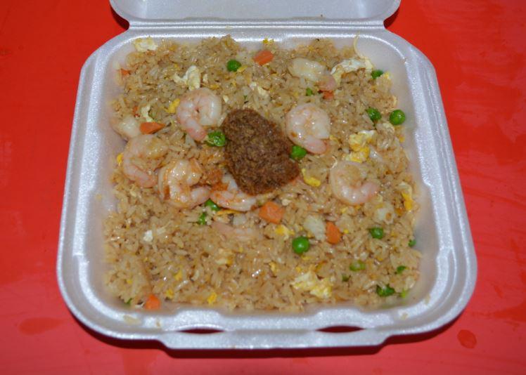 FR11. Minced Crab Paste Shrimp Fried Rice · Hot and spicy.