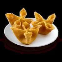 Cream Cheese Rangoons (3) · Cream Cheese Rangoons are prepared with a crisp wonton wrapper filled with a mixture of soft...