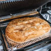 Bread: Loaf of focaccia-like Turkish pide		 · ***Serves 4***: This signature, savory bread, when heated in the oven (or toasted) is delici...