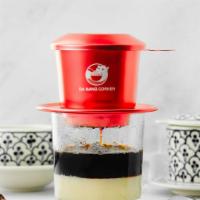 Vietnamese Iced Milk Coffee · Ca phe sua da.
