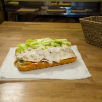 Chicken Salad and Cheese Sub · 