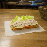Tuna Salad and Cheese Sub · 