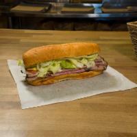 Roast Beef and Cheese Sub · 