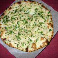 Cheese Naan · Naan stuffed with homemade cheese and herbs. 