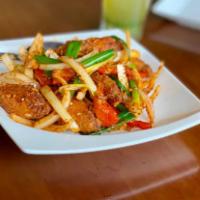 Burmese Chicken Wings · House special sauce with onions, green onions and bell peppers.