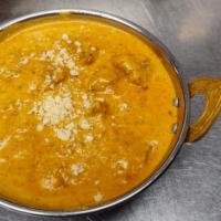 Lamb Korma · Lamb curry flavored with shredded coconut, cashew, butter
and fresh cream