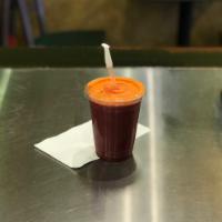 Healthy Juice G · Carrots, beets, apple, spinach and lemon.