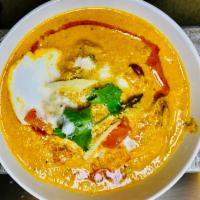 Fish Malabari · A traditional fish curry with an array of Indian spices, cooked with coconut milk.