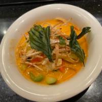 Tom Yum Soup · Thai Style Hot & Sour Soup With Lemongrass And Basil