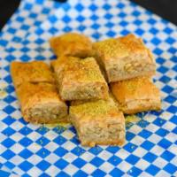 Baklava · Layered Phyllo pastry with walnuts and syrup