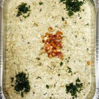Half Tray of Baba Ghanouj · (15-20 persons)