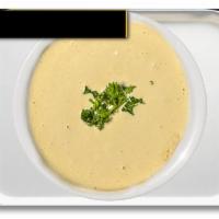 Tahini Sauce · 100% ground hulled sesame seeds blended together with lemon juice and garlic.