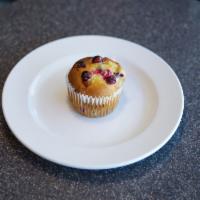 GLUTEN FREE Cranberry Orange Muffin · 