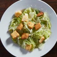 Caesar Salad · Romaine, Parmesan cheese, croutons and Caesar dressing. Add chicken for an additional charge.