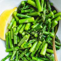 Steamed Asparagus （out of stock) · 