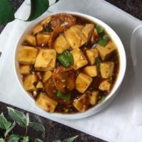 Ma Po Tofu Dinner · Steam tofu, scallions, snow peas and stir fried in house sauce.