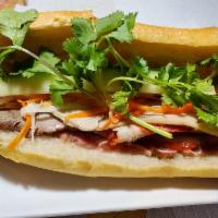36. Vietnamese Ham Style Pork Sandwich · 