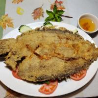 H2. Crispy Fried Whole Flounder Fish · 