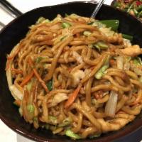 1361. Chicken Chow Mien 鸡炒面 · 