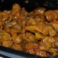 101. Spicy Chicken Gizzard  · Stir fried chicken gizzard with onion and hot pepper. Hot and spicy.