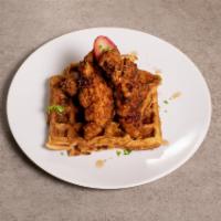 3 Tenders and Waffle Plate · 
