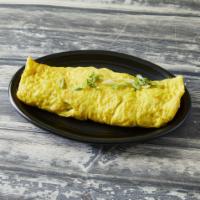 Veggie Omelette · Seasonal Roasted Vegetables w/ Provolone & Asiago