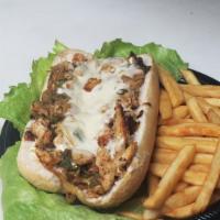 Chicken Philly and Fries Special · Seasoned Grilled Chicken Philly