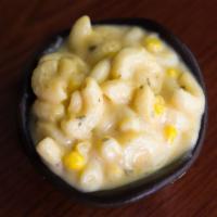 Dave's Cheese Mac & Cheese (Jalapeño) · Our homestyle version blended with four cheeses, corn and a jalapeño kick.